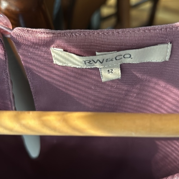 SOLD RW&Co Lilac Mini dress - Picture 3 of 11